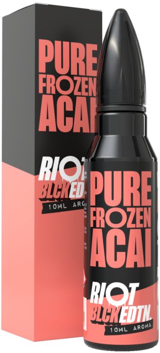 Riot Labs Příchuť Riot Squad BLCK EDTN S&V 10ml Pure Frozen Acai (Ledové bobule acai)