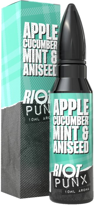 Riot Labs Příchuť Riot Squad PUNX S&V 10ml Apple Cucumber Mint & Aniseed (Jablko s okurkou