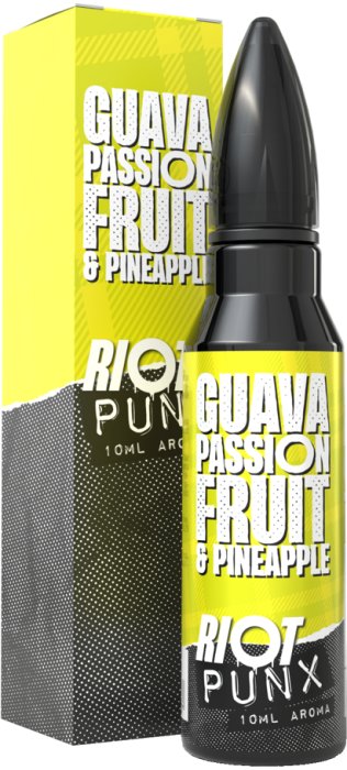 Riot Labs Příchuť Riot Squad PUNX S&V 10ml Guava Passionfruit & Pineapple (Guava