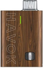 Uwell Havok R Pod e-cigareta 950mAh Brown Wood 1 ks