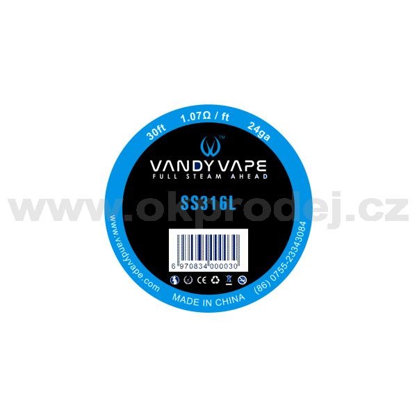 Vandy Vape SS316L - 24GA