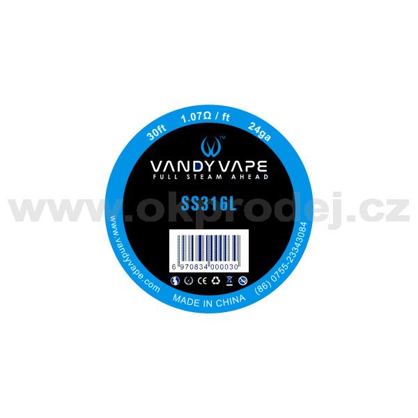 Vandy Vape SS316L - 24GA