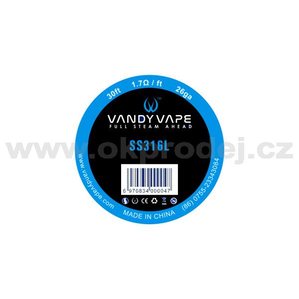 Vandy Vape SS316L - 26GA