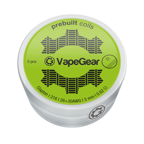VapeGear předmotané spirálky - Clapton - A1