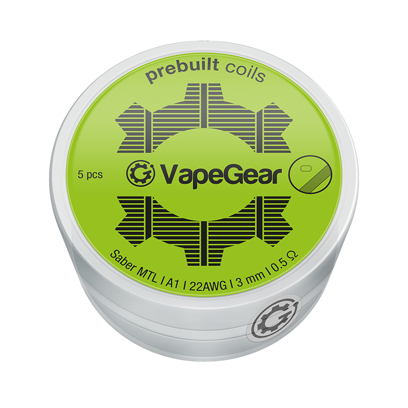 VapeGear předmotané spirálky - Saber - Ni80