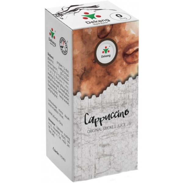 Liquid Dekang Cappuccino 10ml - 0mg (Kapučíno)