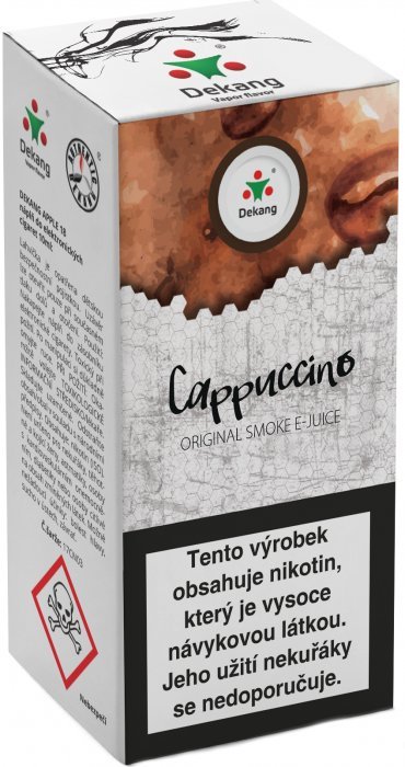 Liquid Dekang Cappuccino 10ml - 18mg (Kapučíno)