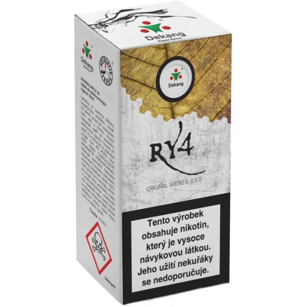 Liquid Dekang RY4 10ml - 3mg (Směs karamelu