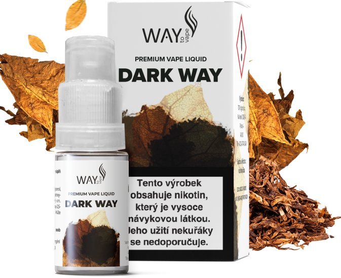 Ostatní Liquid WAY to Vape Dark Way 10ml-12mg