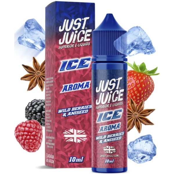 Příchuť Just Juice S&V 10ml ICE Wild Berries & Aniseed