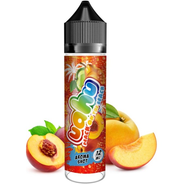 Příchuť UAHU Shake and Vape 12ml Peach On The Beach