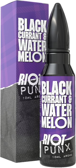 Riot Labs Příchuť Riot Squad PUNX S&V 10ml Blackcurrant & Watermelon (Černý rybíz a vodní meloun)