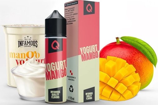 Příchuť Infamous Liqonic S&V 10ml Yogurt Mango