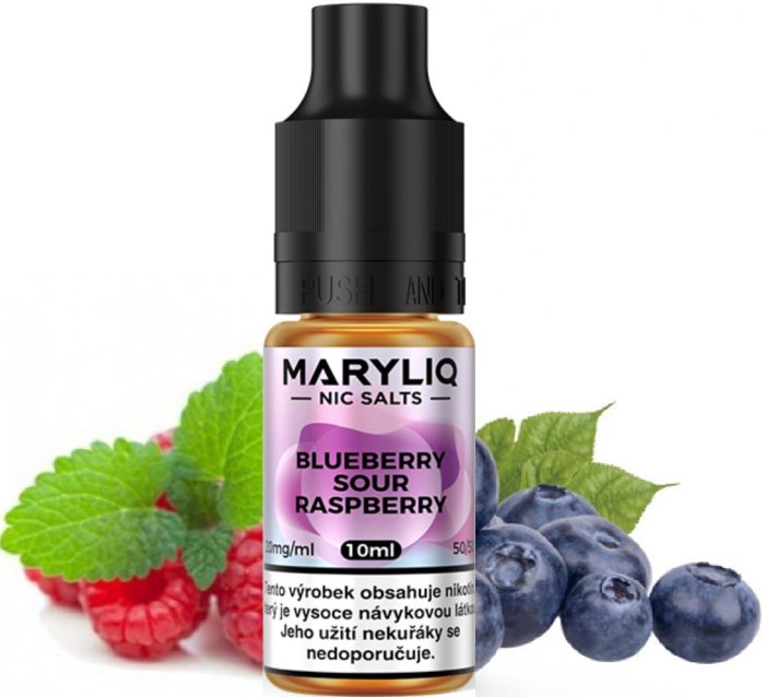 Elf Bar Liquid MARYLIQ Nic SALT Blueberry Sour Raspberry  10ml - 20mg