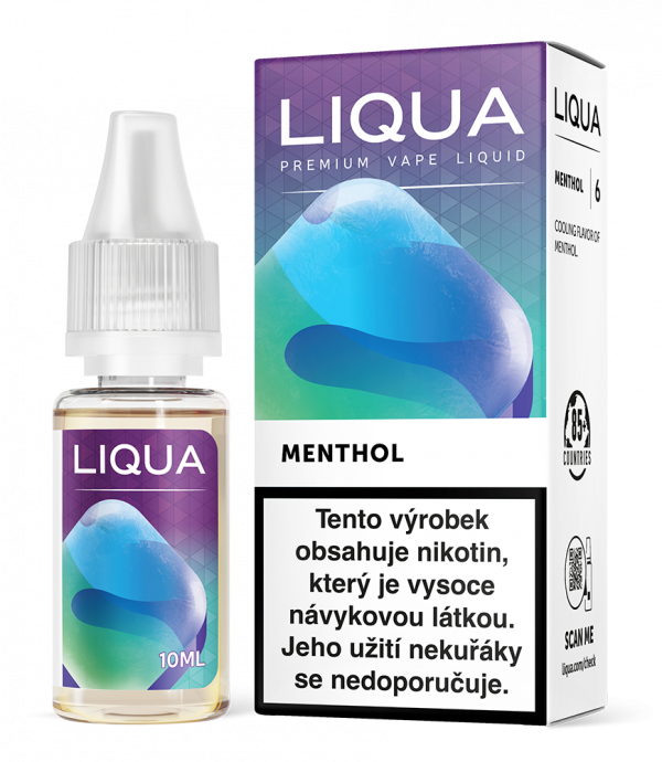 Liquid LIQUA CZ Elements Menthol 10ml 12mg (Mentol)