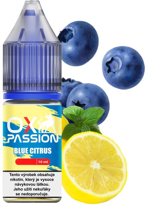 Liquid OXVA OX PASSION Salts Blue Citrus 10ml - 10mg