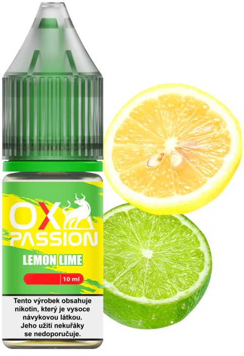Liquid OXVA OX PASSION Salts Lemon Lime 10ml - 20mg