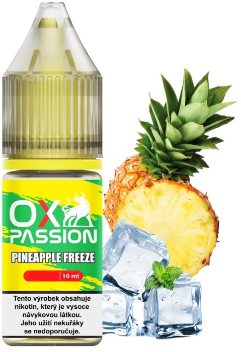 Liquid OXVA OX PASSION Salts Pineapple Freeze 10ml - 20mg