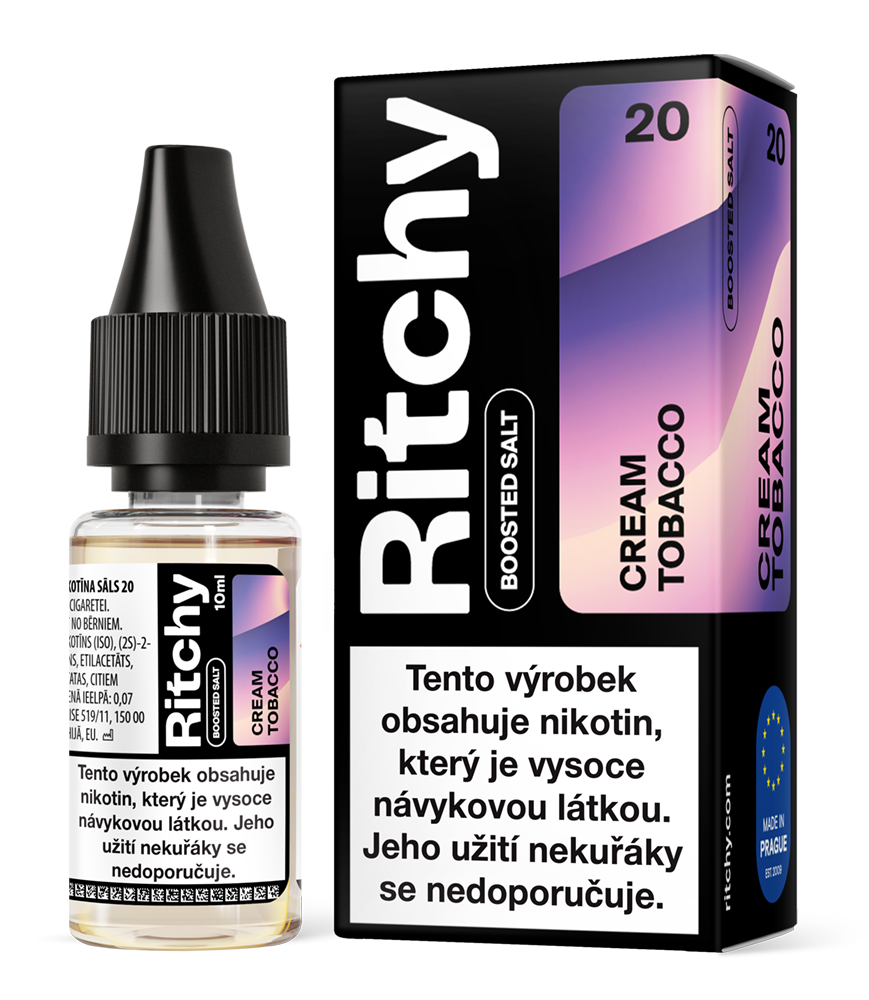 Liquid Ritchy Nic Salt - Cream Tobacco 10ml