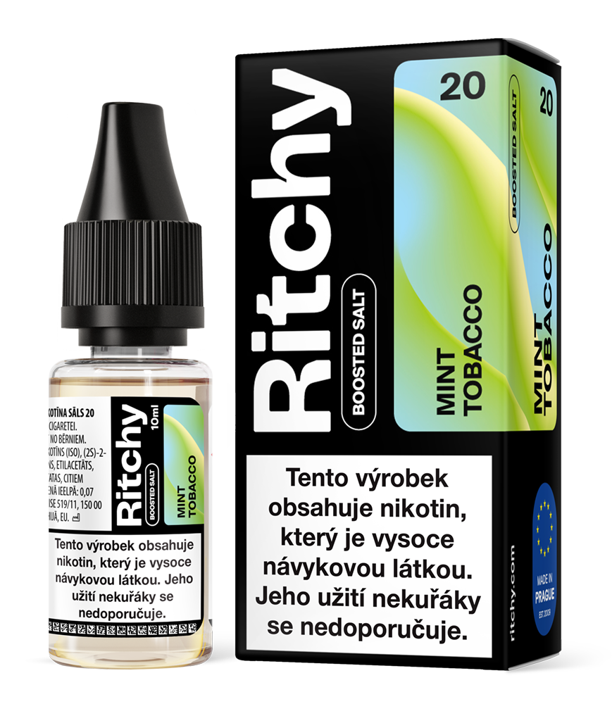 Liquid Ritchy Nic Salt - Mint Tobacco 10ml