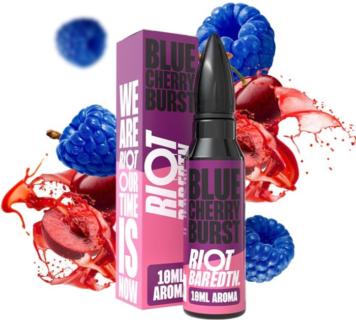 Ostatní Příchuť Riot BAR EDTN S&V 10ml Blue Cherry Burst (Modrá ledová tříšť s třešní)