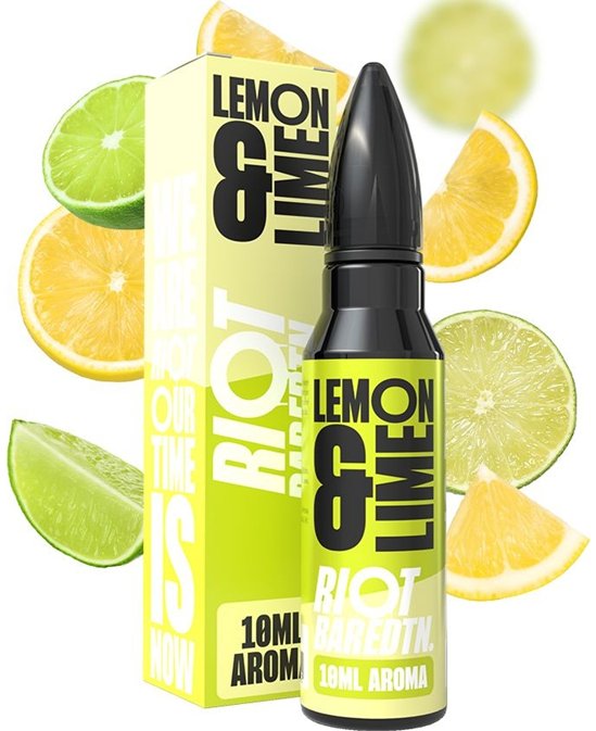 Ostatní Příchuť Riot BAR EDTN S&V 10ml Lemon & Lime (Citron & limetka)