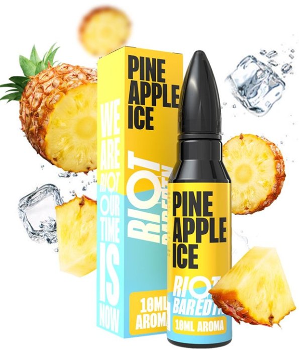 Ostatní Příchuť Riot BAR EDTN S&V 10ml Pineapple Ice (Ledový ananas)