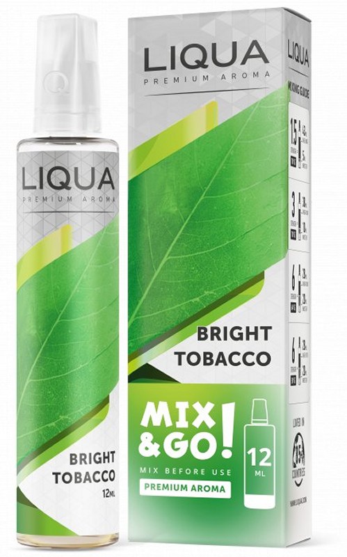 RITCHY Příchuť Liqua Mix&Go 12ml Bright Tobacco