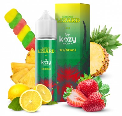 KOZY Factory Příchuť Kozy S&V 10ml Rainbow Lizard