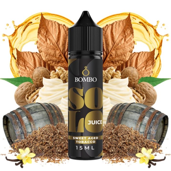 Příchuť Bombo Solo Juice S&V 15ml Sweet Aged Tobacco (Nasládlá tabáková směs)