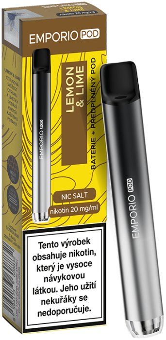 EMPORIO POD e-cigareta 500mAh Lemon & Lime 20mg