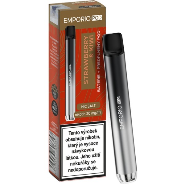 EMPORIO POD e-cigareta 500mAh Strawberry & Kiwi 20mg