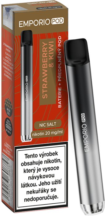 EMPORIO POD e-cigareta 500mAh Strawberry & Kiwi 20mg