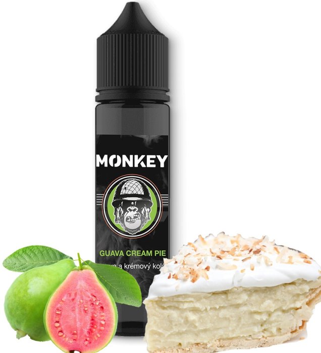 Příchuť MONKEY liquid Shake and Vape Guava Creme Pie 10ml
