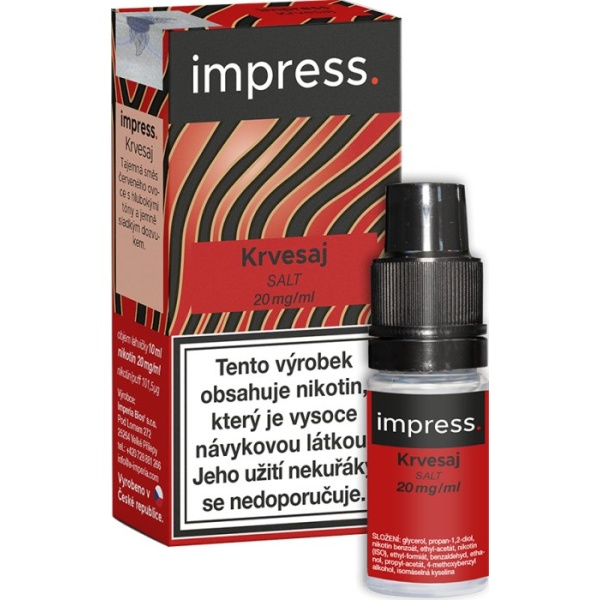 Imperia Liquid IMPRESS SALT Krvesaj 10ml - 20mg