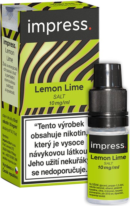 Imperia Liquid IMPRESS SALT Lemon Lime 10ml - 10mg