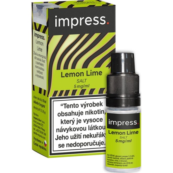 Imperia Liquid IMPRESS SALT Lemon Lime 10ml - 5mg