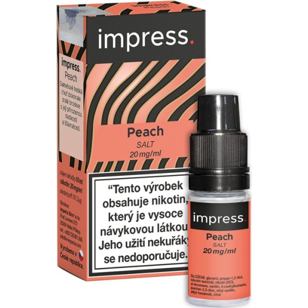 Imperia Liquid IMPRESS SALT Peach 10ml - 20mg