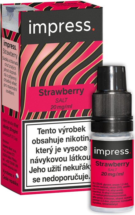 Imperia Liquid IMPRESS SALT Strawberry 10ml - 20mg