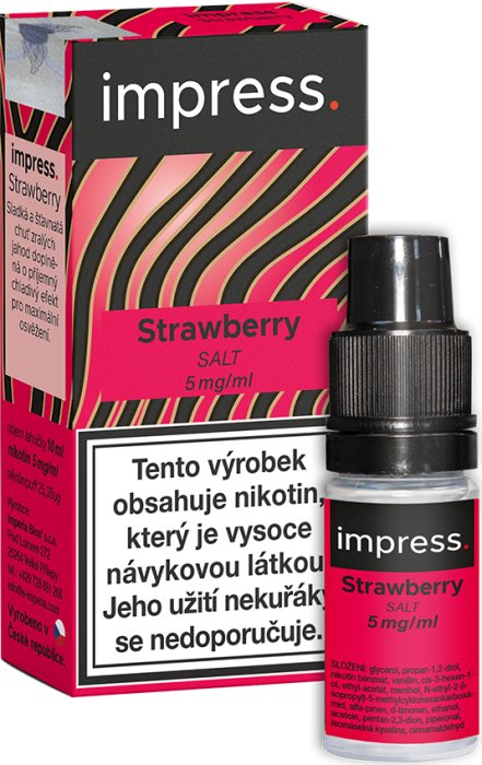 Imperia Liquid IMPRESS SALT Strawberry 10ml - 5mg