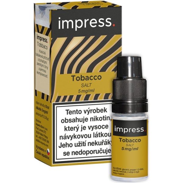 Imperia Liquid IMPRESS SALT Tobacco 10ml - 5mg