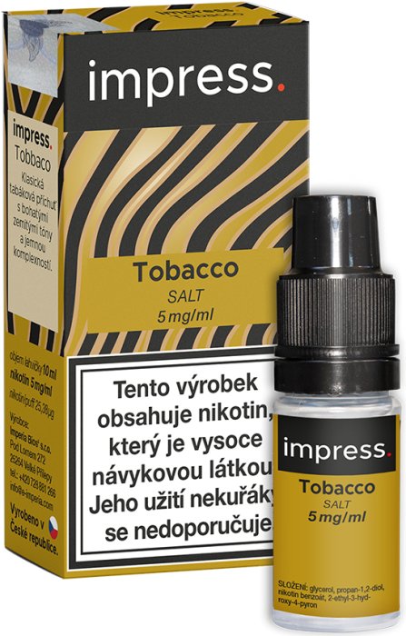 Imperia Liquid IMPRESS SALT Tobacco 10ml - 5mg