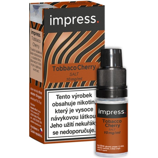 Imperia Liquid IMPRESS SALT Tobacco Cherry 10ml - 10mg