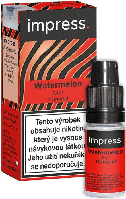 Imperia Liquid IMPRESS SALT Watermelon 10ml - 10mg