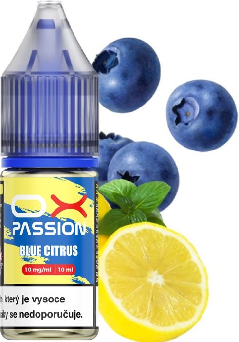 Liquid OXVA OX PASSION Salts Blue Citrus 10ml - 20mg