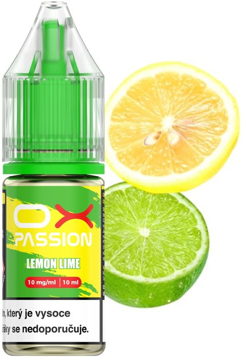 Liquid OXVA OX PASSION Salts Lemon Lime 10ml - 10mg