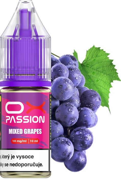 Liquid OXVA OX PASSION Salts Mixed Grapes 10ml - 10mg