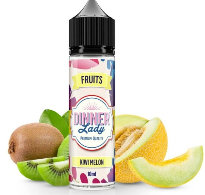 Příchuť Dinner Lady S&V Fruits 10ml Kiwi Melon