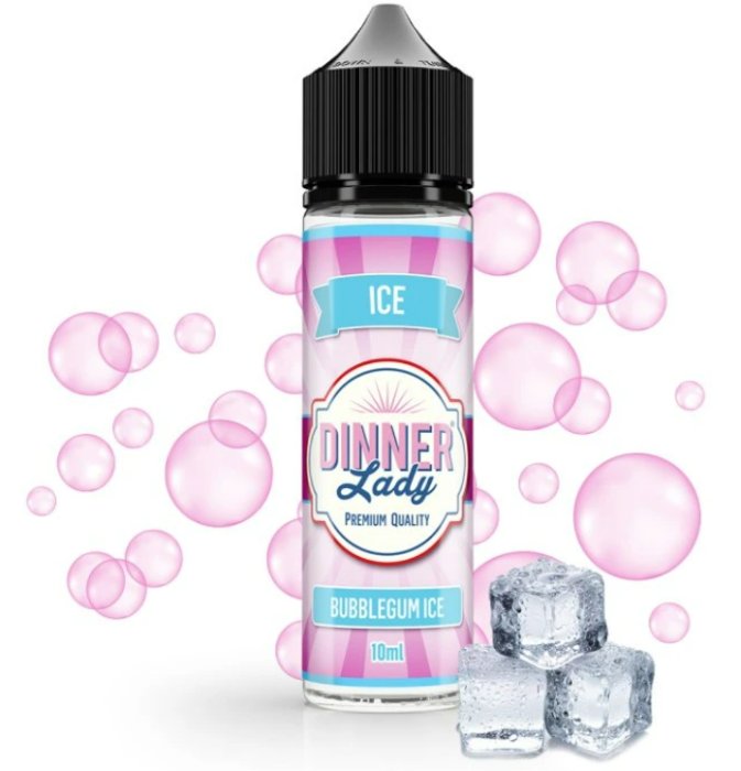 Příchuť Dinner Lady S&V Ice 10ml Bubblegum Ice
