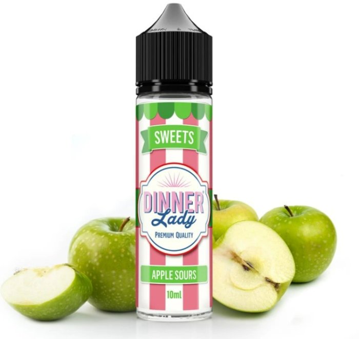 Příchuť Dinner Lady S&V Sweets 10ml Apple Sours